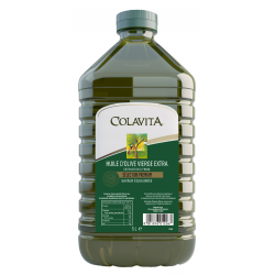 Huile d'olive extra vierge Colavita bouteille 5l