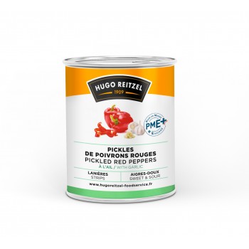 Pickles de poivrons rouges