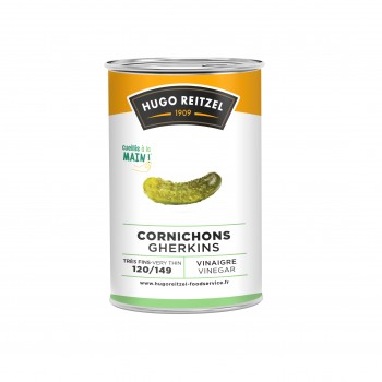 Cornichons 120+ au vinaigre