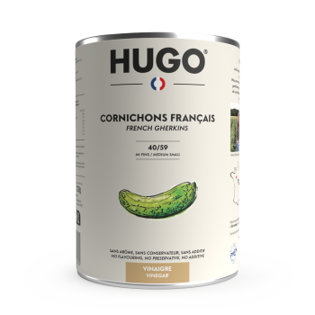 Cornichons français 40+ au vinaigre