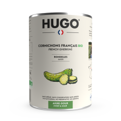 Rondelles de cornichons français aigres-douces