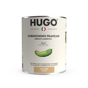 Cornichons français 60+ au vinaigre