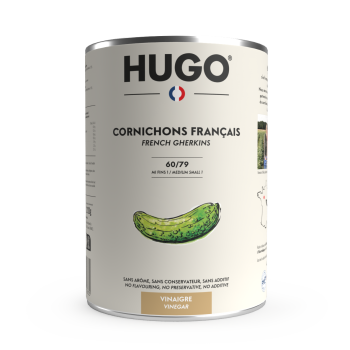 Cornichons français 60+ au vinaigre