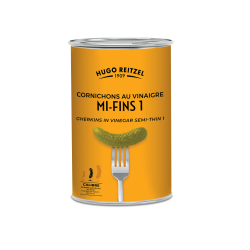 CORNICHONS MI-FINS AU VINAIGRE 60+