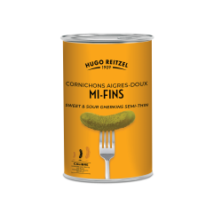 CORNICHONS MI-FINS AIGRES-DOUX 40+