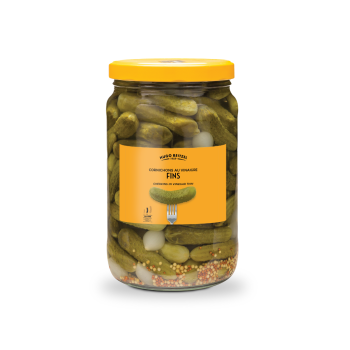 CORNICHONS FINS AU VINAIGRE 80+