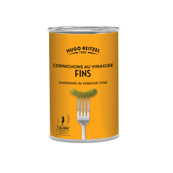 Cornichons fins au vinaigre 80+