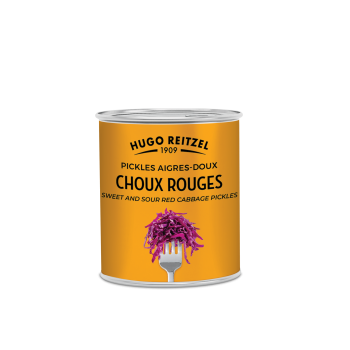 Pickles de choux rouges