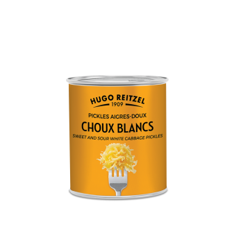 Pickles de choux blancs