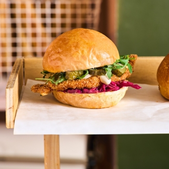 Buttermilk Fried Chicken Burger de Florence Abelin