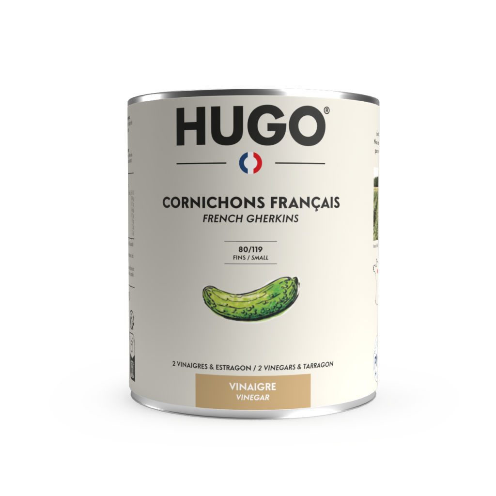 Cornichons français 80+ au vinaigre