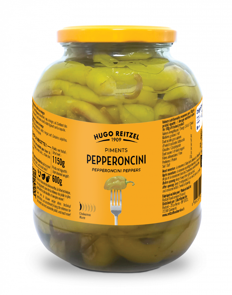 Piments Pepperoncini entiers