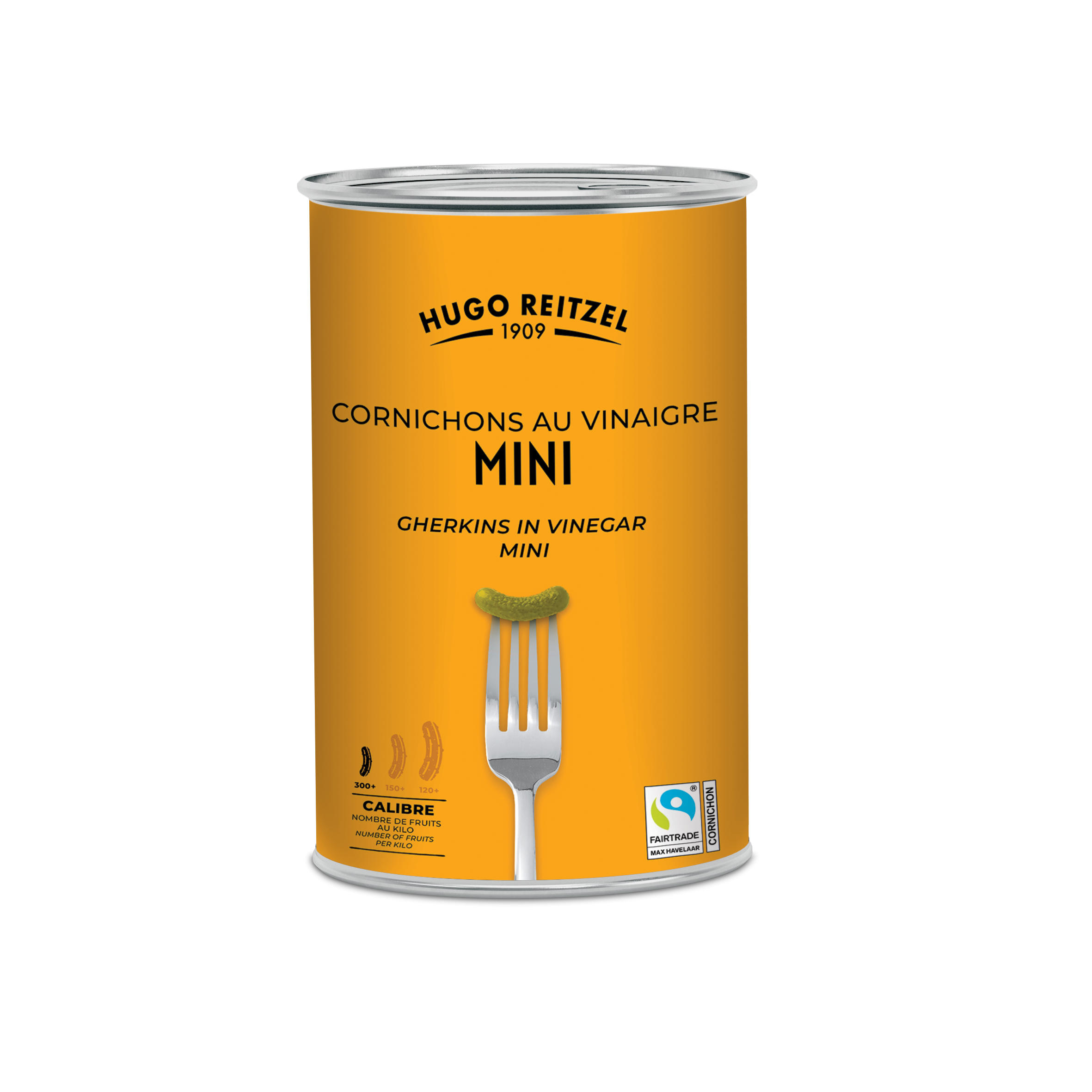 Cornichons au vinaigre minis 300+