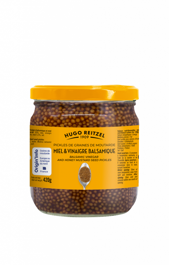 Pickles de graines de moutarde